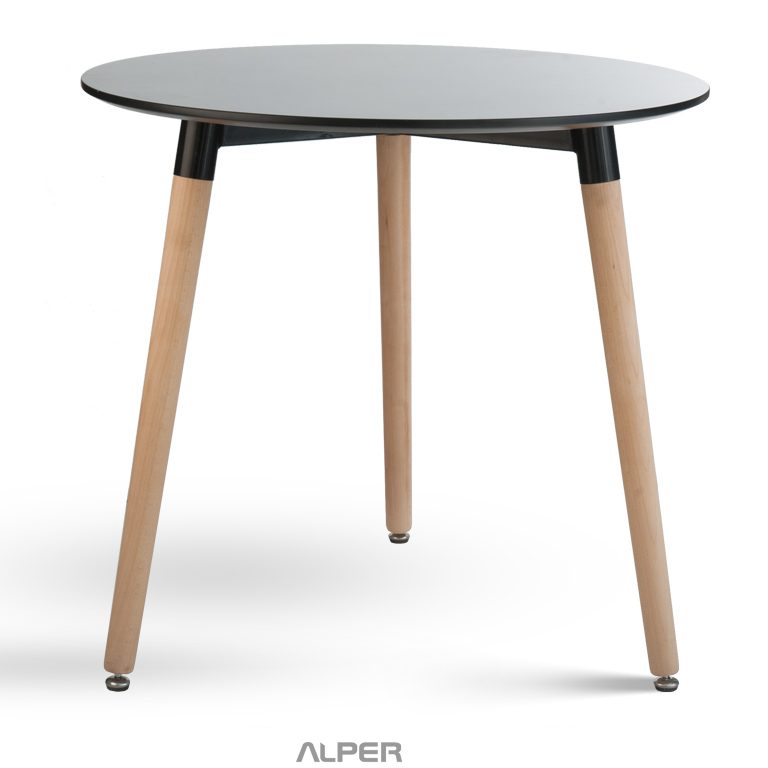 میز کافی شاپ پایه چوبی NGN-502iW