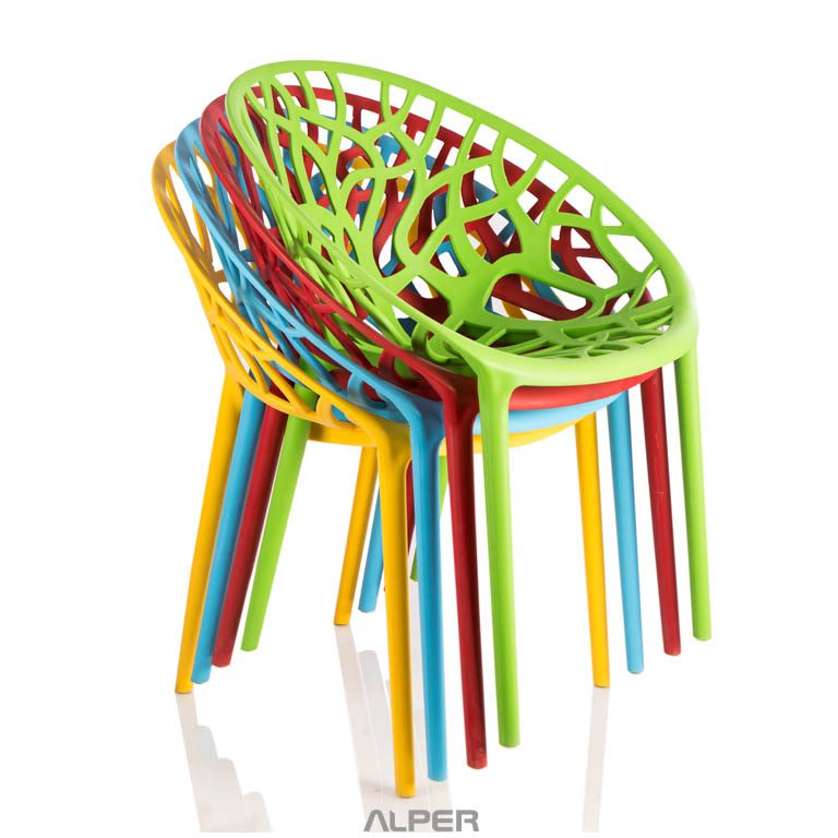 صندلی کافی شاپ شاخ و برگی NGN-101P صندلی کافی شاپ شاخ و برگی صندلی باغی، ترمو، صندلی فلزی، صندلی تاشو، صندلی پلاستیکی، ترمو، ترموود، هورکا چیر ؛ میز، صندلی و مبلمان هتل، تالار، رستوران