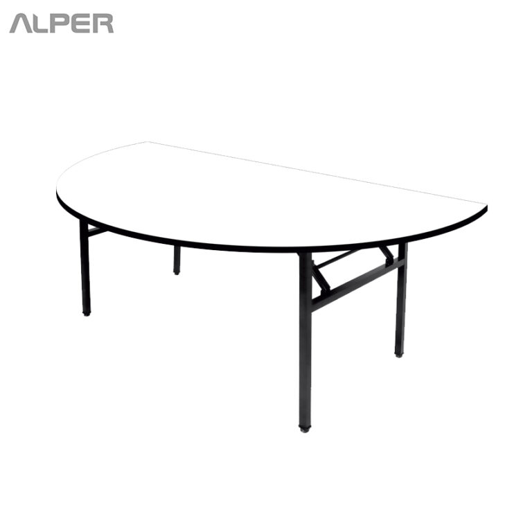 میز رستوران تاشو نیم دایره PND-204XiW2