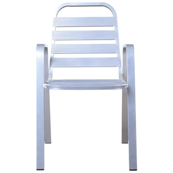 PYA-110A-Front صندلی فضای باز آلومینیومی مدل PYA-110A