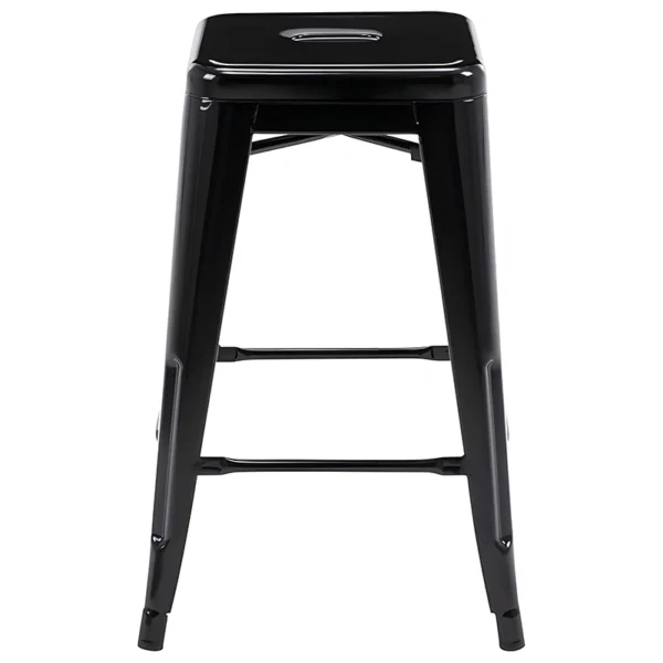 خرید چهارپایه کافی شاپی فلزی NGN-1702i نمای رو به رو