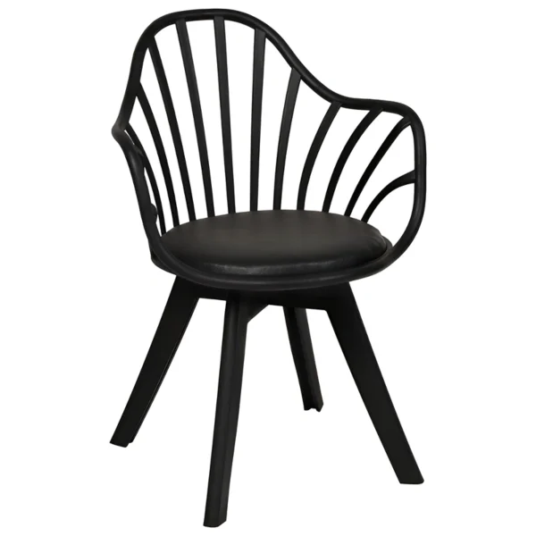 خرید صندلی فضای باز پلاستیکی BBL-102P مشکی خرید صندلی فضای باز پلاستیکی BBL-102P مشکی