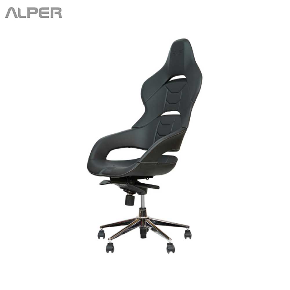 صندلی مدیریت دسته دار رویه نشیمن چرم جک دار VHN-1900iPL