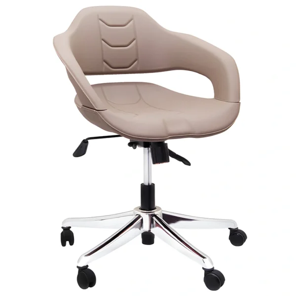خرید صندلی اپراتوری جک دار VHN-1902iPL کرمی خرید صندلی اپراتوری جک دار VHN-1902iPL کرمی
