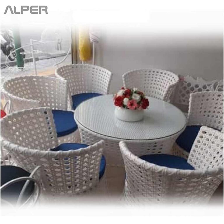 خرید میز ناهارخوری حصیری SNI-514AW