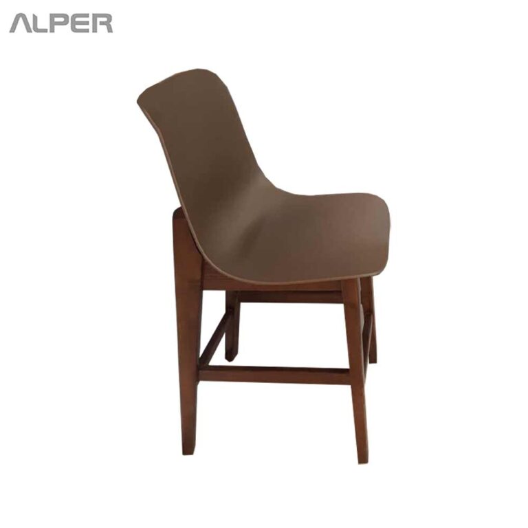 صندلی اپن پایه چوبی