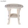 میز پلاستیکی چهارنفره پایه بلند DNL-502P