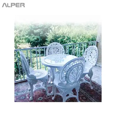 ست ناهارخوری چهارنفره پلاستیکی MLK-1001PG