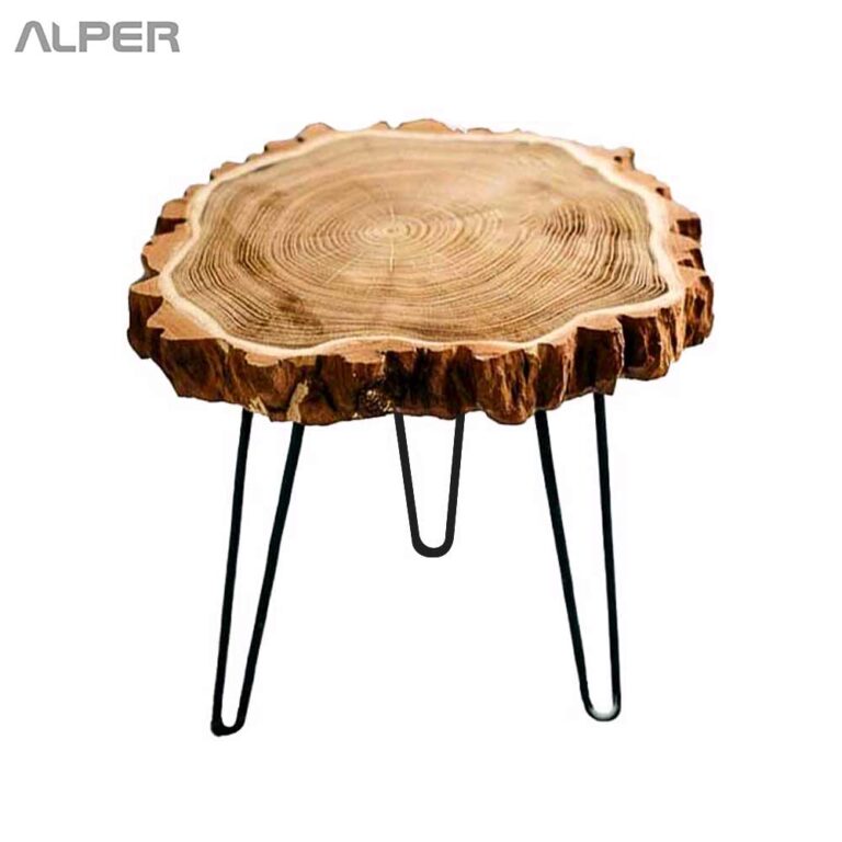 میز عسلی جلومبلی کنار مبلی طرح روستیک RZM-1500iW