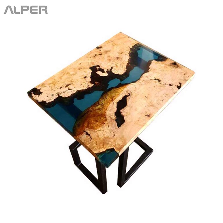 میز جلومبلی طرح روستیک Rustic Furniture Table RZM-1501iW
