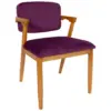 خرید صندلی غذا خوری چوبی OFR-114WT