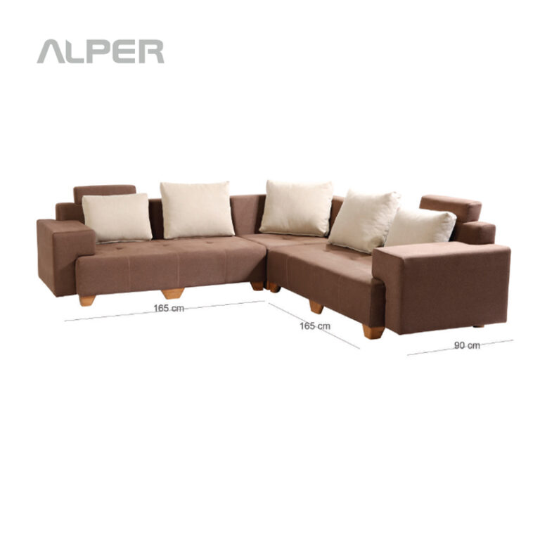 مبل ال راحتی چوبی OFR-1021WT