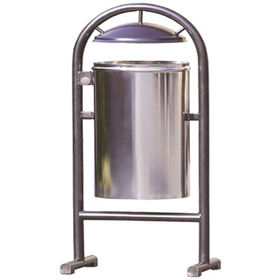 خرید سطل زباله پارکی فلزی مدل ABN-2707i