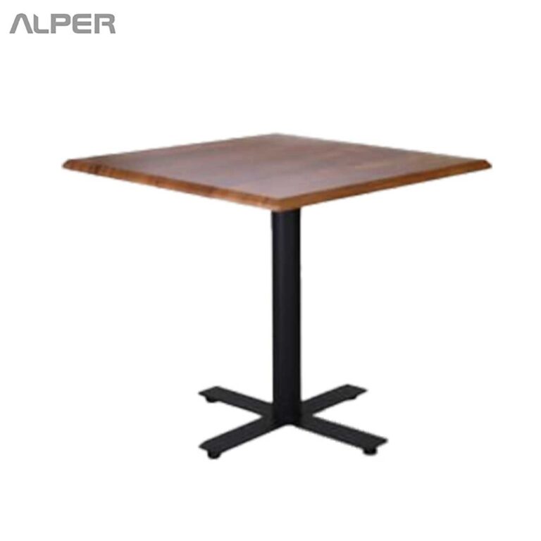 خرید میز ناهارخوری پایه فلزی مربعی NGN-514iW