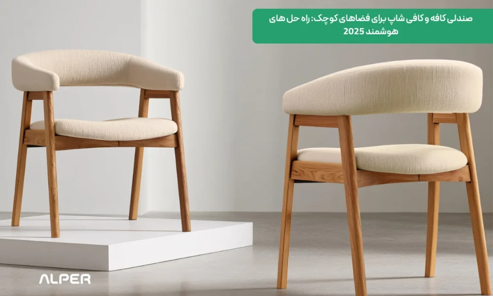 صندلی کافه و کافی شاپ برای فضاهای کوچک: راه حل های هوشمند 2025
